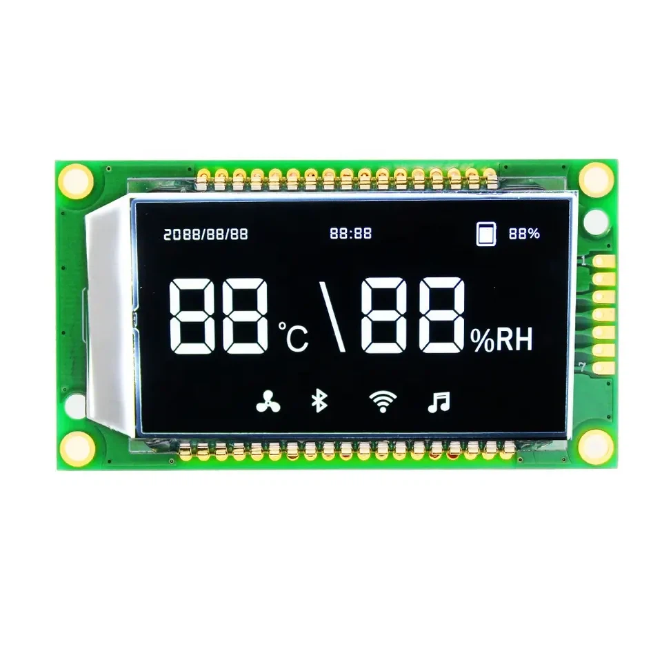 LCD displej CUSTOM VA NEGATIVNÍHO SEGMENTU